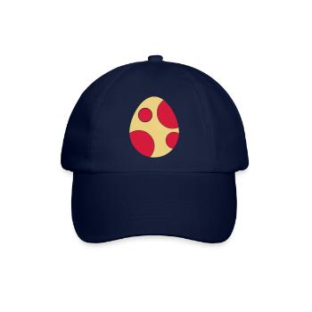 Dinosaurier Ei - Baseballkappe - Blau/Blau - Vorne