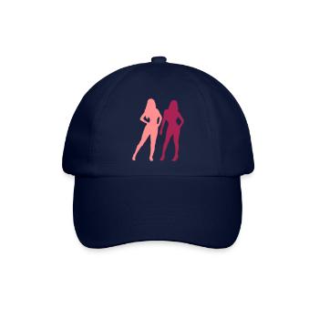 Sexy 2 Frauen - Baseballkappe - Blau/Blau - Vorne