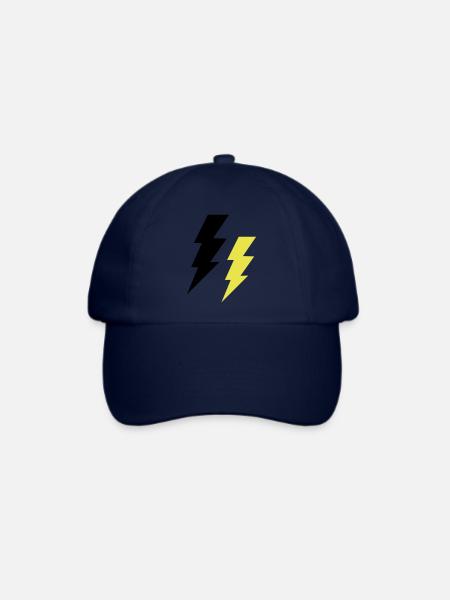 blitze thunder - Baseballkappe - Blau/Blau