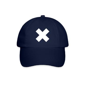 X – Sag NEIN! - Baseballkappe - Blau/Blau - Vorne