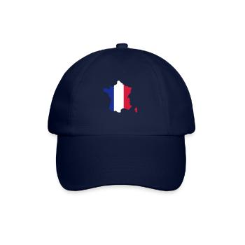 Frankreich - Baseballkappe - Blau/Blau - Vorne