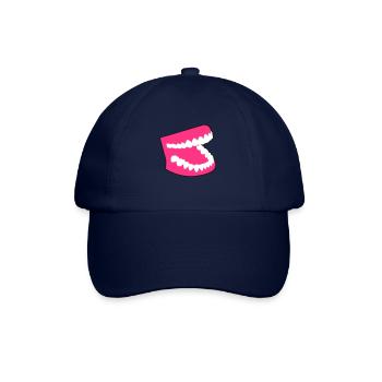 Gebiss - Baseballkappe - Blau/Blau - Vorne