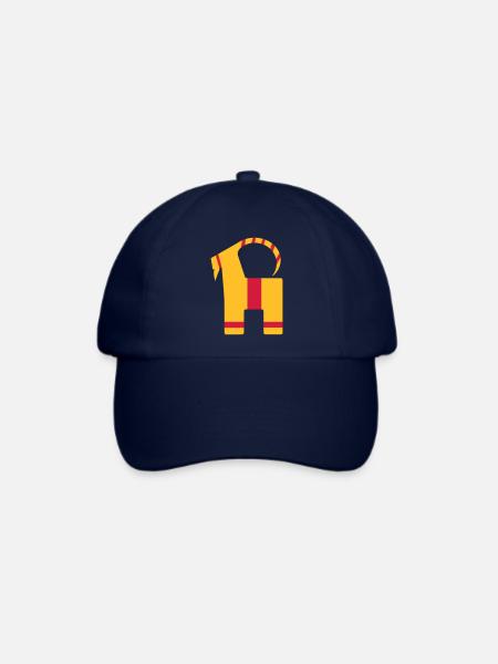Julbock | - Baseballkappe - Blau/Blau
