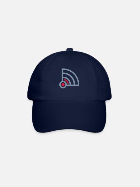 Wifi Logo keine Verbindung - Baseballkappe - Blau/Blau