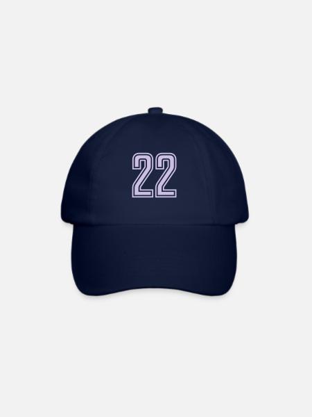 22 - Baseballkappe - Blau/Blau