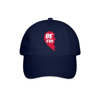 best friend - beste Freunde Shirt - beste Freundin - Baseballkappe - Blau/Blau - Vorne