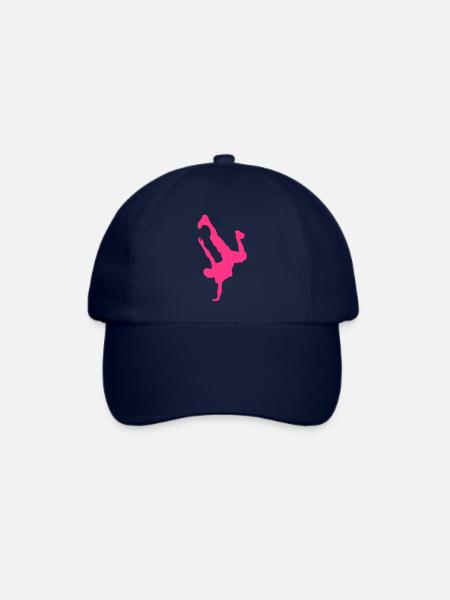 Break Dance Hip-Hop-danseur8 - Baseballkappe - Blau/Blau