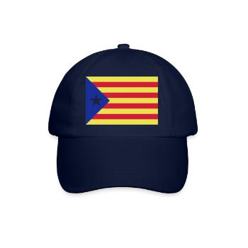 Catalunya Flag - Baseballkappe - Blau/Blau - Vorne