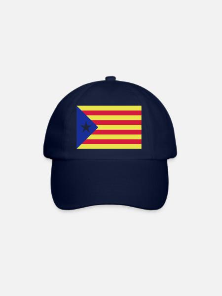 Catalunya Flag - Baseballkappe - Blau/Blau