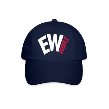ew people lustiges Zitat - Baseballkappe - Blau/Blau - Vorne
