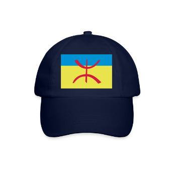 Berber-Amazigh-Flagge Algerien - Baseballkappe - Blau/Blau - Vorne