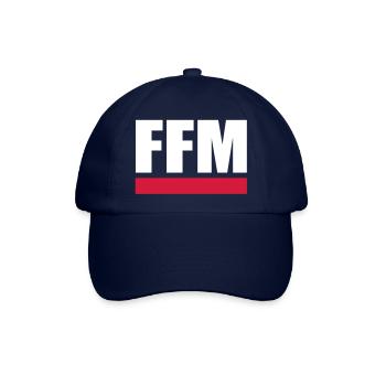 FFM - Frankfurt am Main - Baseballkappe - Blau/Blau - Vorne