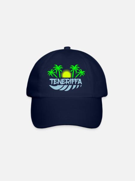 teneriffa - Baseballkappe - Blau/Blau