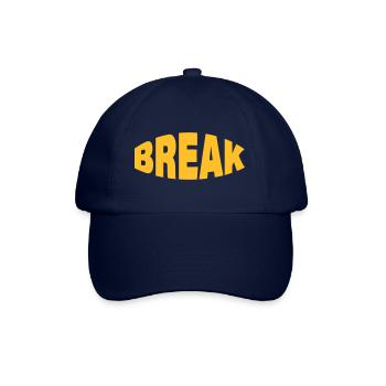 BREAK - Baseballkappe - Blau/Blau - Vorne
