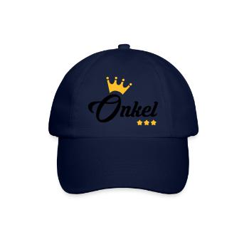 Onkel / Tante / Vetter / Cousin / Kusine - Baseballkappe - Blau/Blau - Vorne