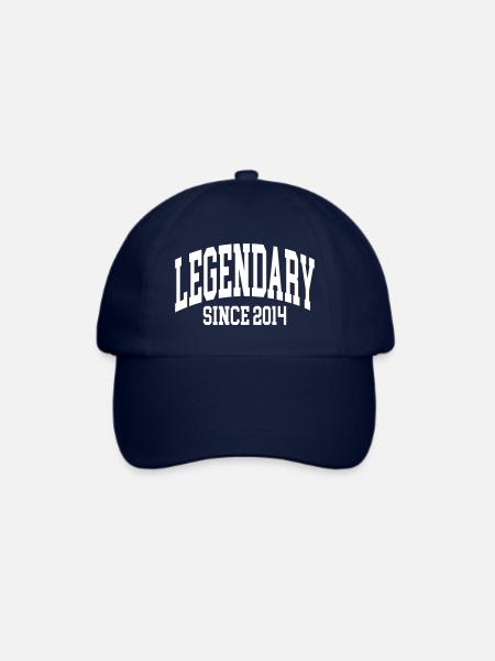 Legendary since 2014 - Baseballkappe - Blau/Blau