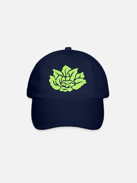 Salat 27 - Baseballkappe - Blau/Blau