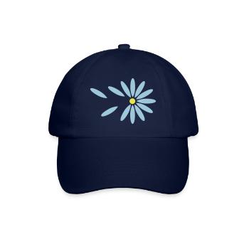 Gänseblümchen-Orakel / daisy oracle (2c) - Baseballkappe - Blau/Blau - Vorne