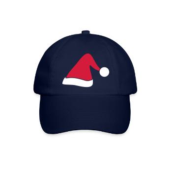 Weihnachtsmütze// Weihnachtsfeier// Weihnachtsmann - Baseballkappe - Blau/Blau - Vorne