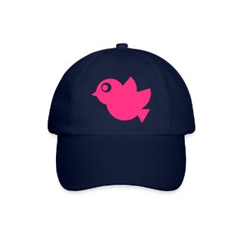 Vogel - Baseballkappe - Blau/Blau - Vorne