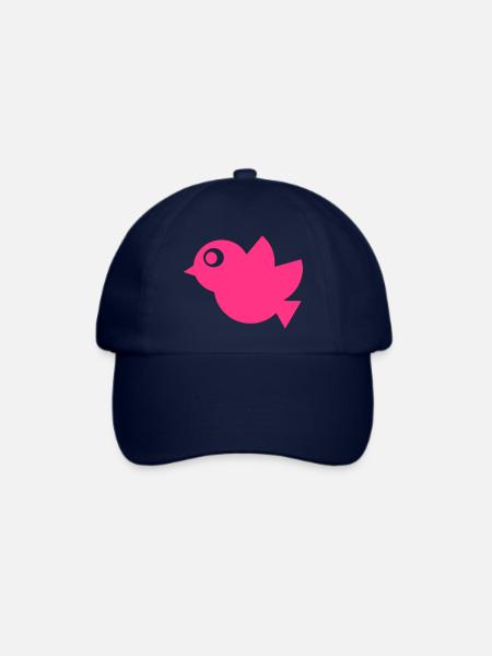 Vogel - Baseballkappe - Blau/Blau