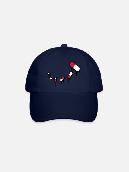 Medicine Pills - Baseballkappe - Blau/Blau