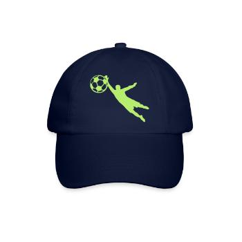 Torwart Fußball-Ball - Baseballkappe - Blau/Blau - Vorne