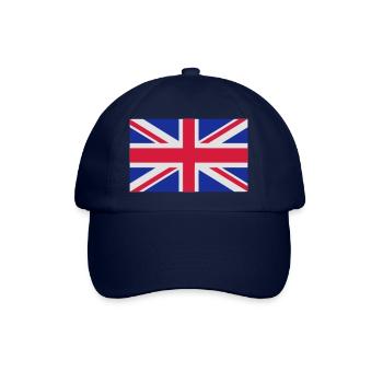 union jack - Baseballkappe - Blau/Blau - Vorne