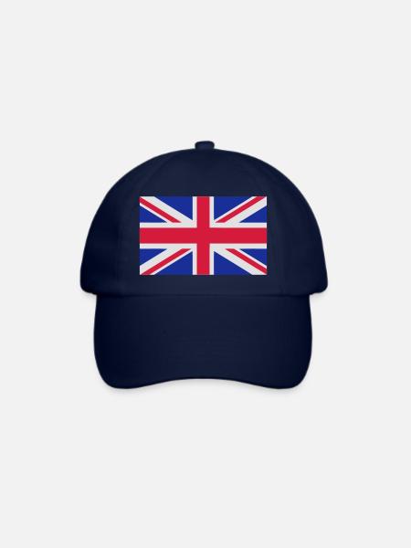 union jack - Baseballkappe - Blau/Blau