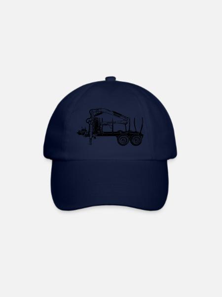 Rückezug - Baseballkappe - Blau/Blau