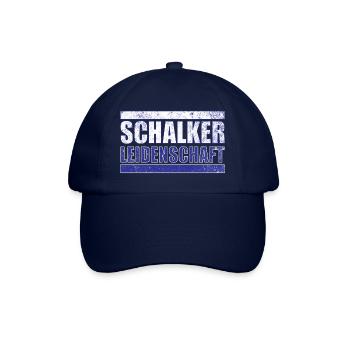 Schalker Leidenschaft - Baseballkappe - Blau/Blau - Vorne