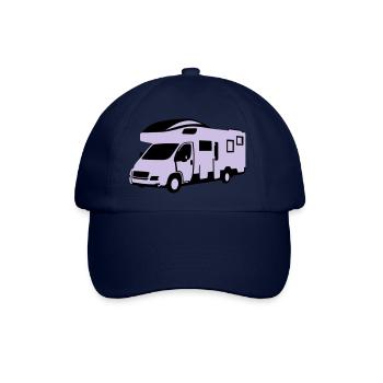 Wohnmobil, Camper - Baseballkappe - Blau/Blau - Vorne