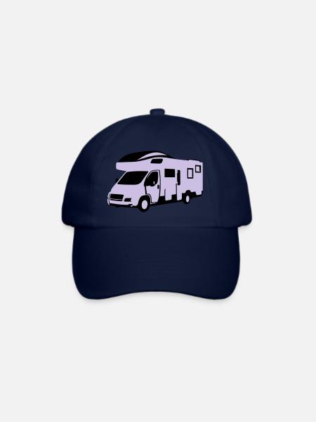 Wohnmobil, Camper - Baseballkappe - Blau/Blau