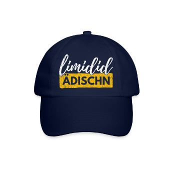 Limidid Ädischn lustiges Geschenk - Baseballkappe - Blau/Blau - Vorne