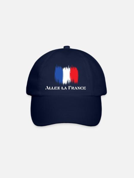 Los, Frankreich. - Baseballkappe - Blau/Blau