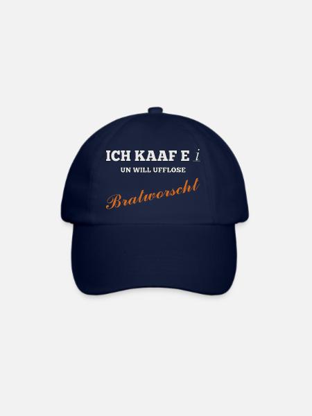 Bratworscht - Baseballkappe - Blau/Blau