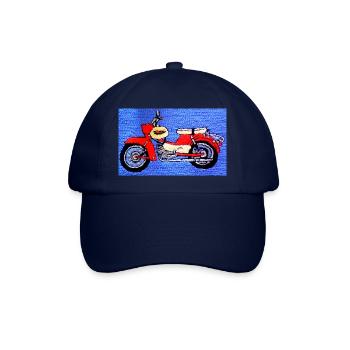 Kultmoped DDR - Baseballkappe - Blau/Blau - Vorne