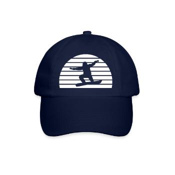 Snowboard Snowboarder - Baseballkappe - Blau/Blau - Vorne