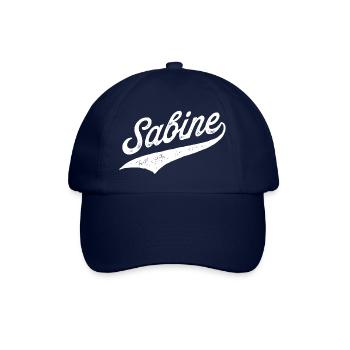 Sabine Name - Baseballkappe - Blau/Blau - Vorne