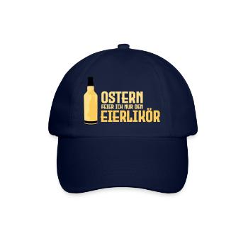Ostern Eierlikör Feiern - Baseballkappe - Blau/Blau - Vorne