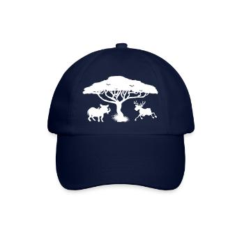 Safari Zoo Animal Safari Zoo - Baseballkappe - Blau/Blau - Vorne