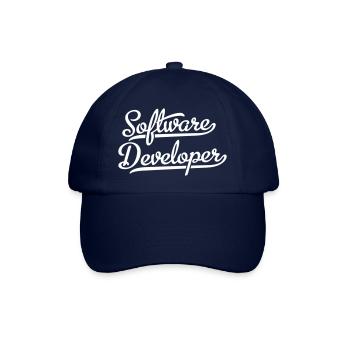 Software Developer - Baseballkappe - Blau/Blau - Vorne