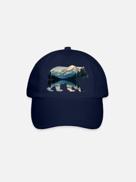Bärensee - Baseballkappe - Blau/Blau