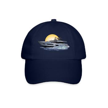 Motorboot - Baseballkappe - Blau/Blau - Vorne