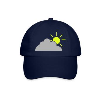 Lightly clouded - Baseballkappe - Blau/Blau - Vorne