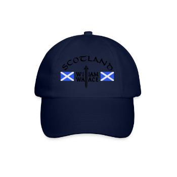 Scotland William Wallace - Baseballkappe - Blau/Blau - Vorne