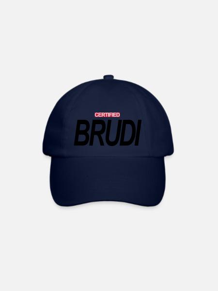 CERTIFIED BRUDI - Baseballkappe - Blau/Blau