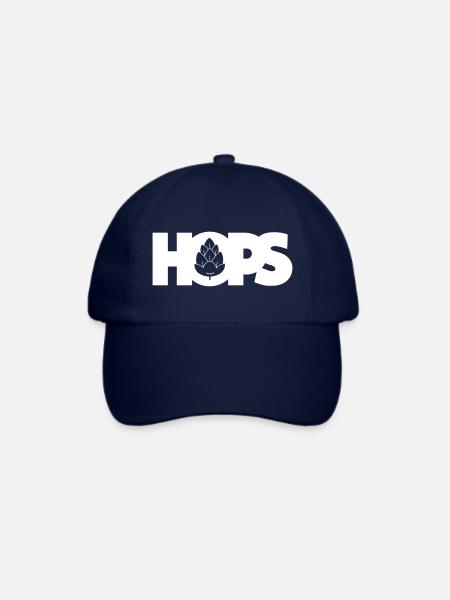 hops - Baseballkappe - Blau/Blau