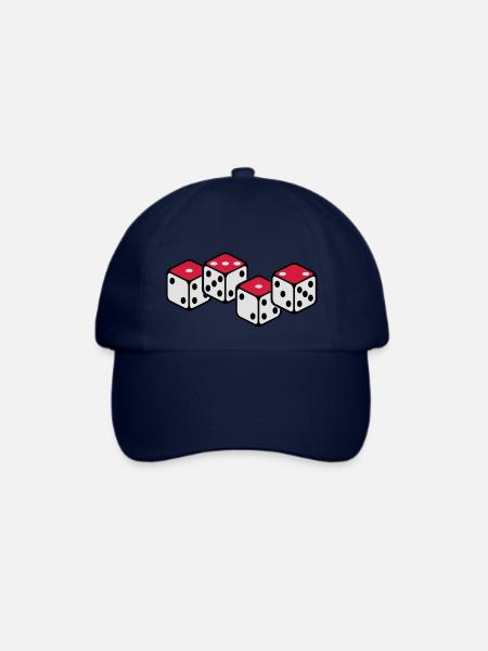 ACAB Würfel - Baseballkappe - Blau/Blau