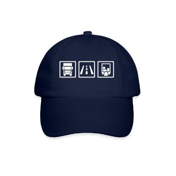 LKW - Baseballkappe - Blau/Blau - Vorne